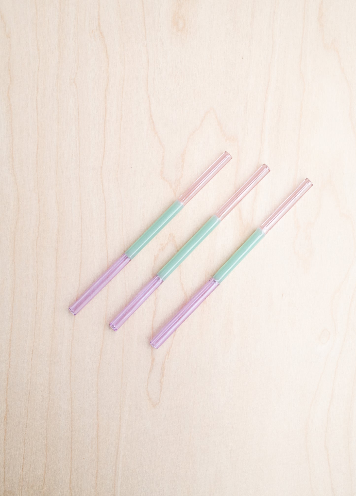 Colorblock Straw Set
