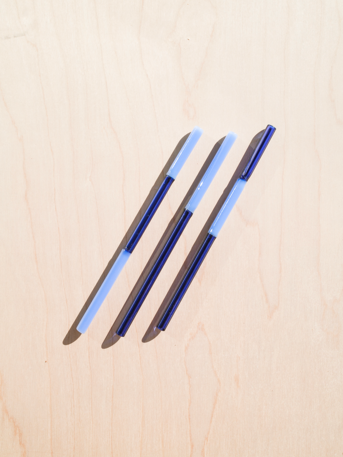 Colorblock Straw Set