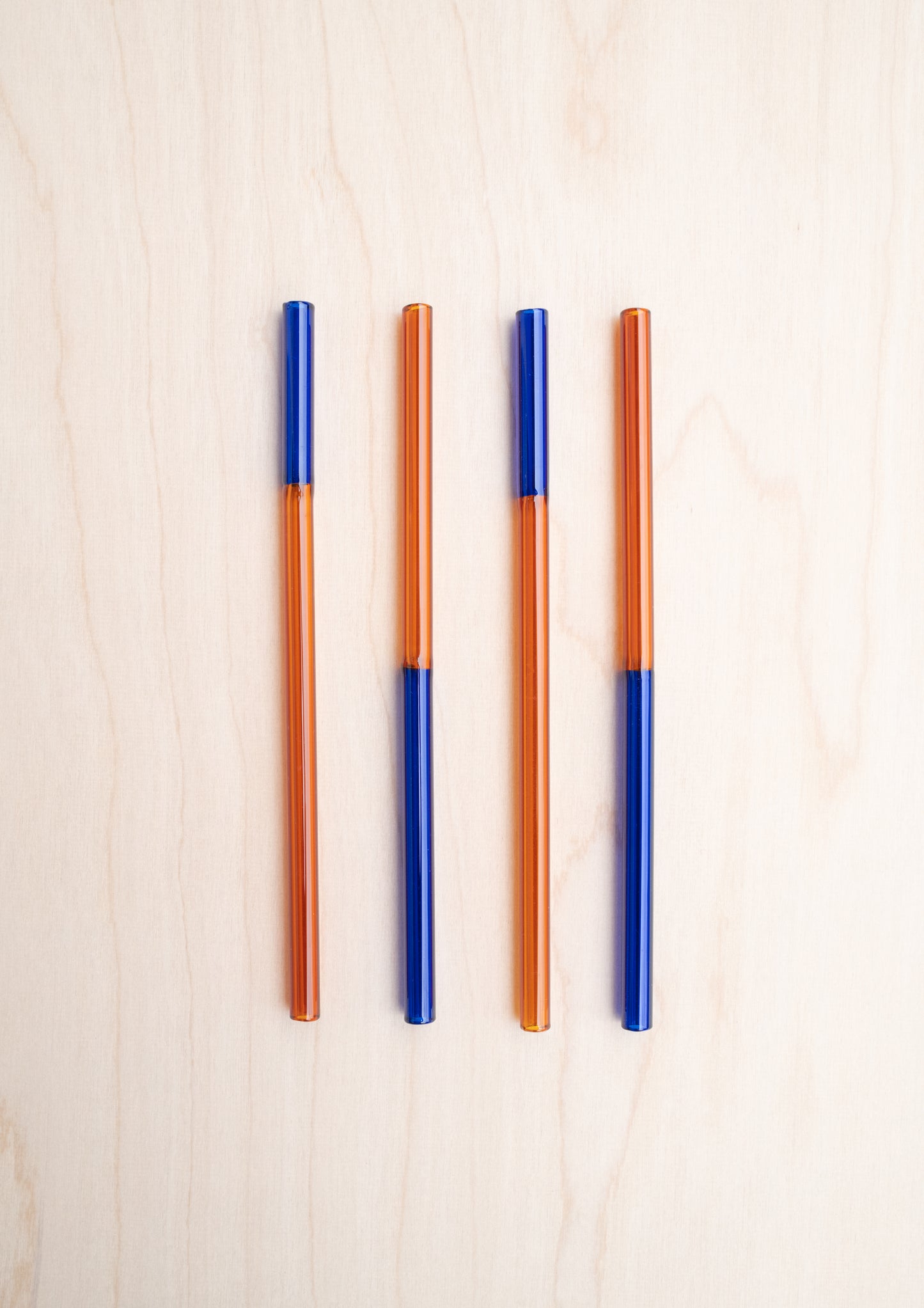 Colorblock Straw Set
