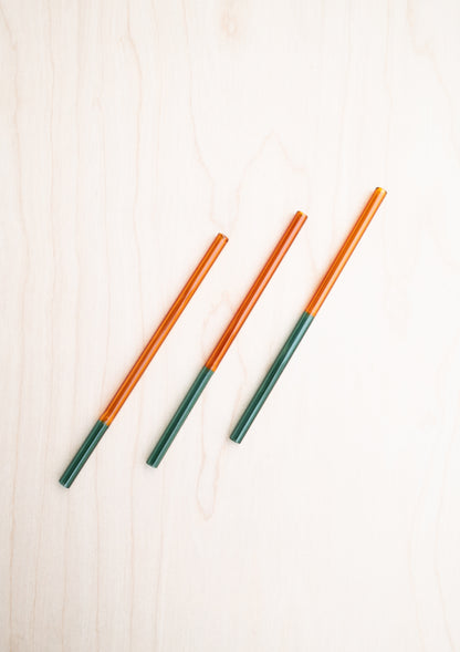 Colorblock Straw Set