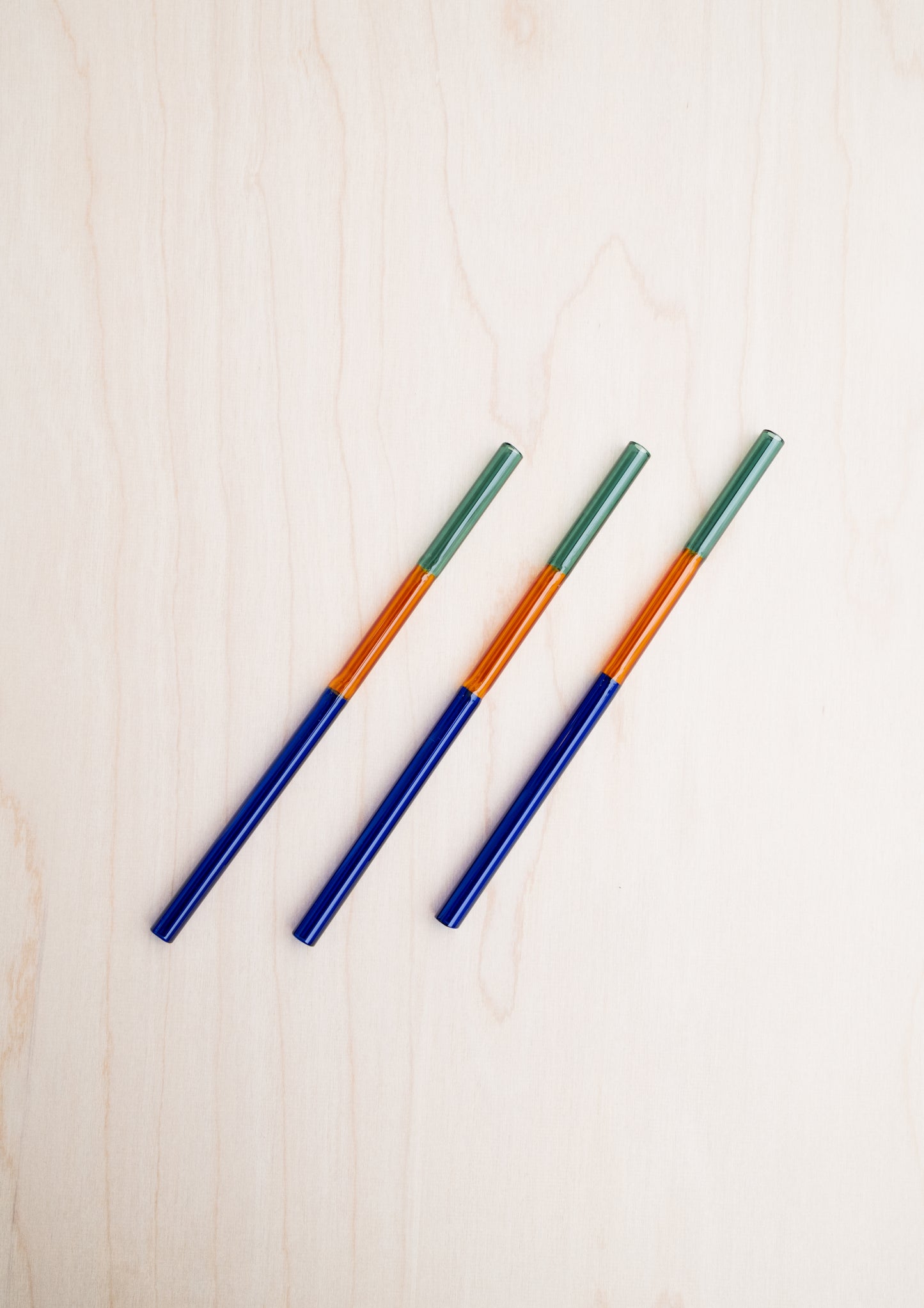 Colorblock Straw Set