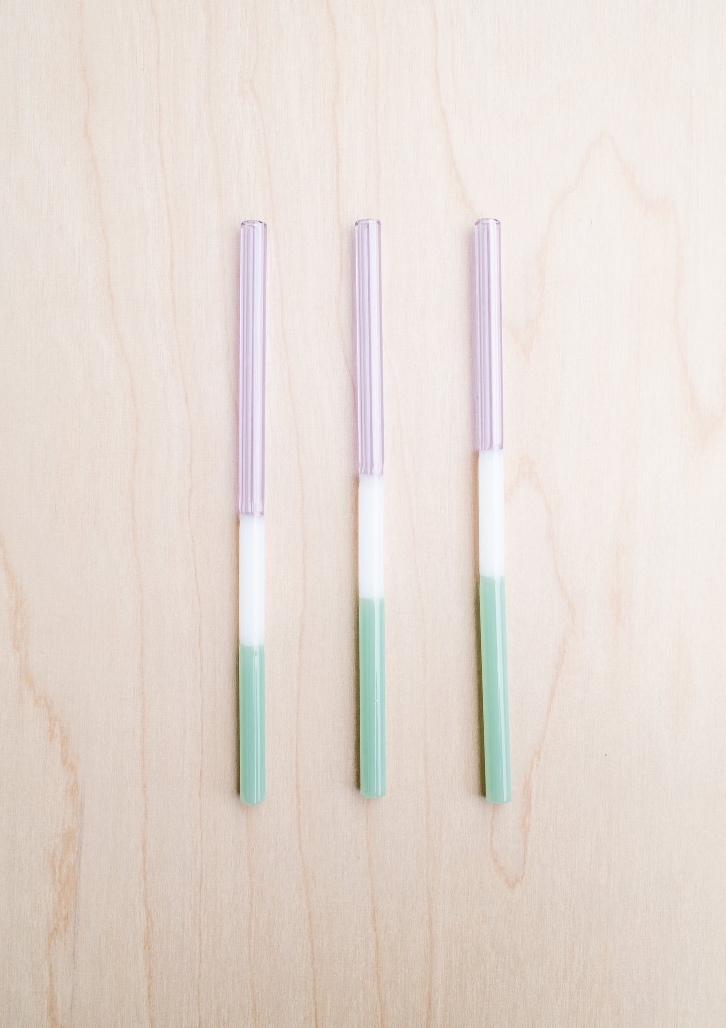 Colorblock Straw Set
