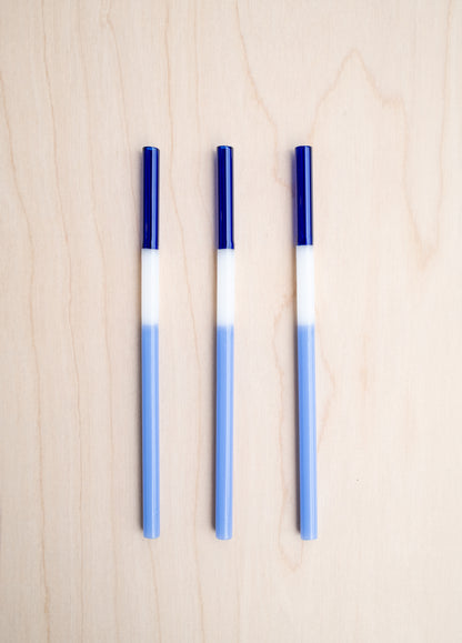 Colorblock Straw Set