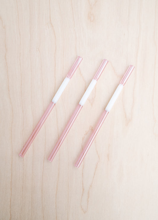 Colorblock Straw Set