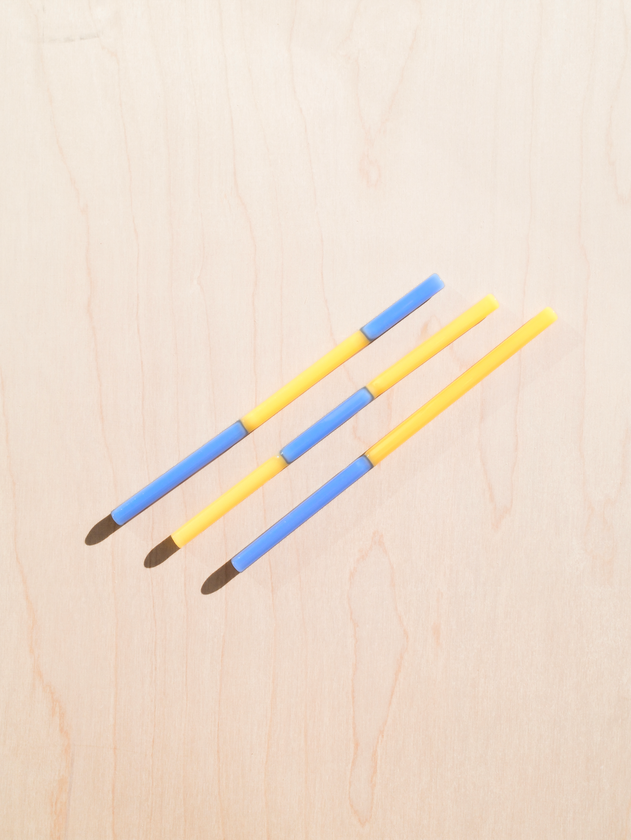 Colorblock Straw Set