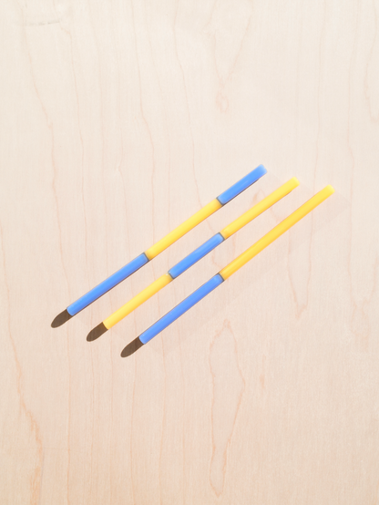 Colorblock Straw Set