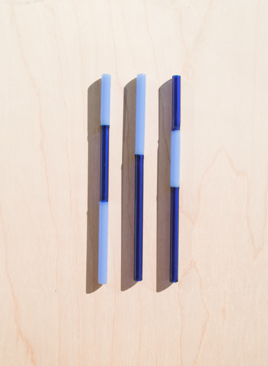 Colorblock Straw Set