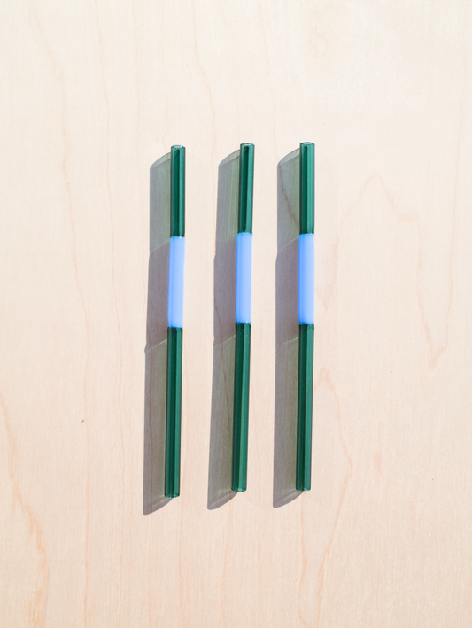 Colorblock Straw Set