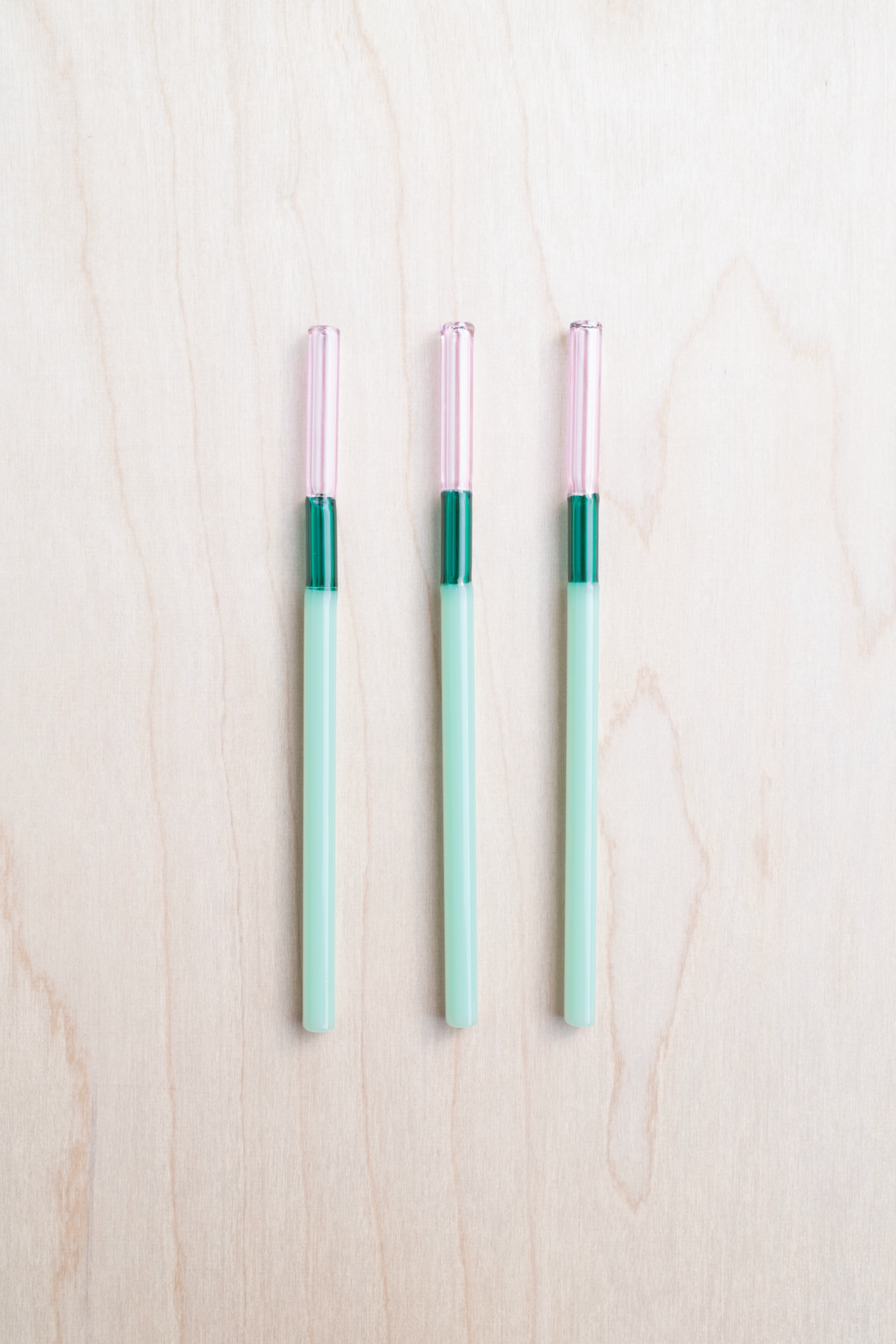 Colorblock Straw Set