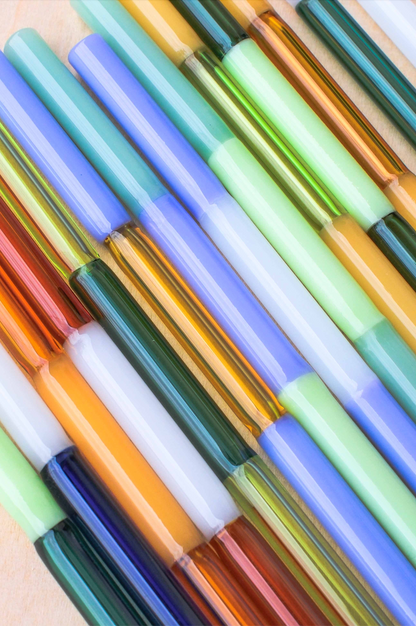 Straight Colorblock Straw